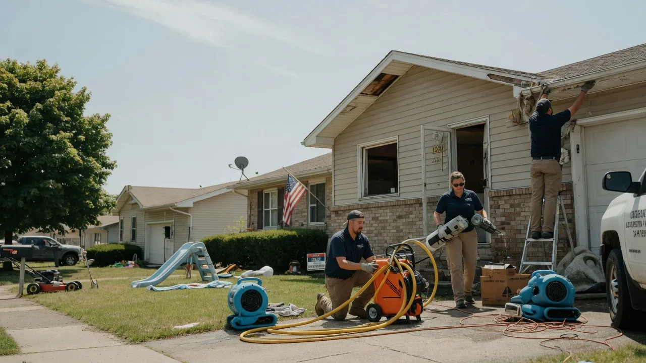 Water Damage Restoration in Glassport, PA near me
